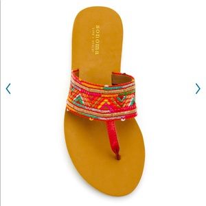 NEW Sonoma Flip Flops Boho Sandals Medium Women’s